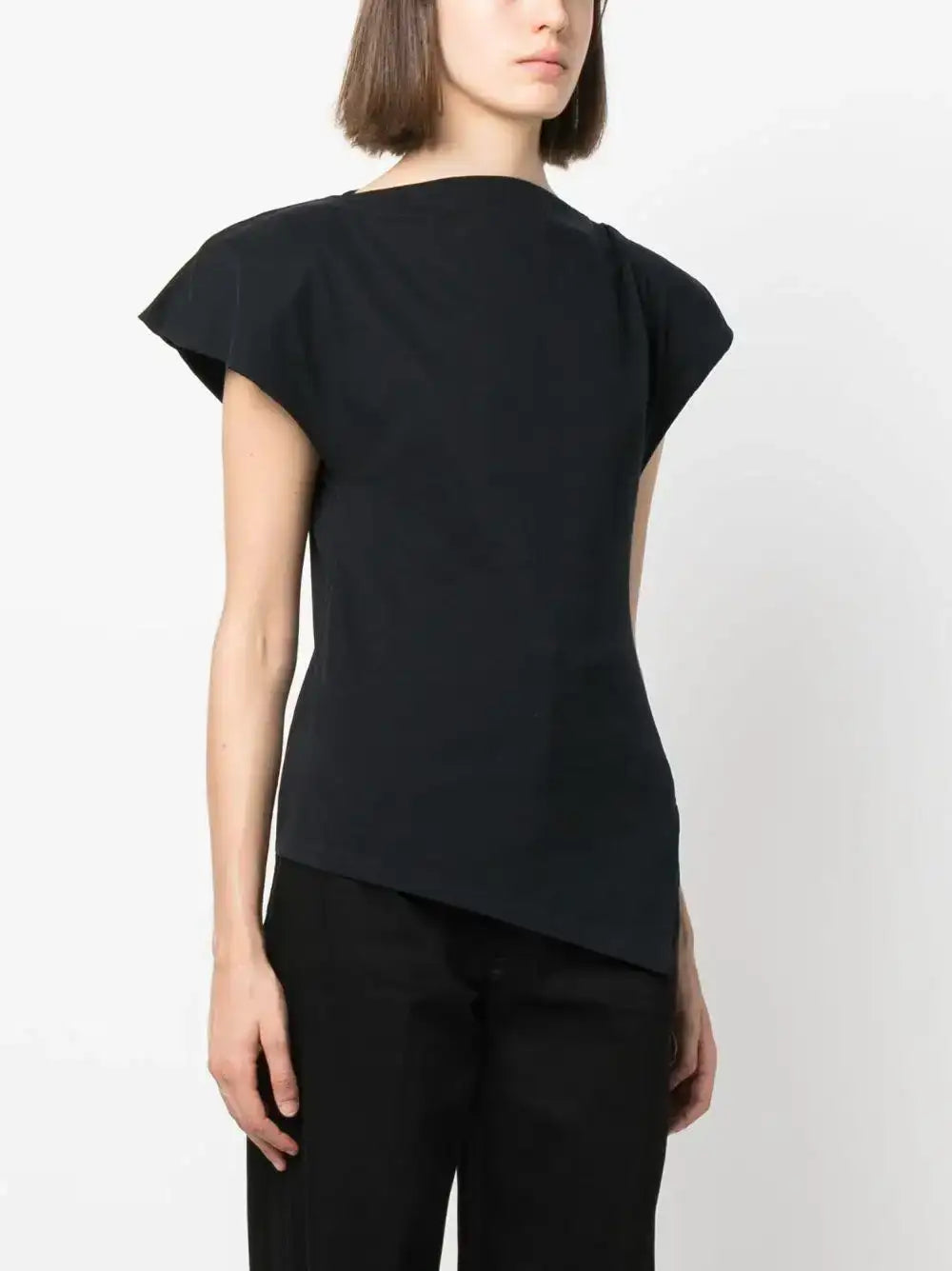Camiseta Isabel Marant Sebani TS0097FAA1N41I 01BK ISABEL MARANT
