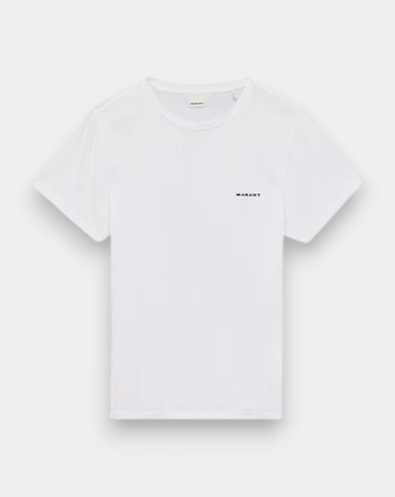 Camiseta Isabel Marant Zafferh Tee TS0047HAB3N13H 20WH ISABEL MARANT