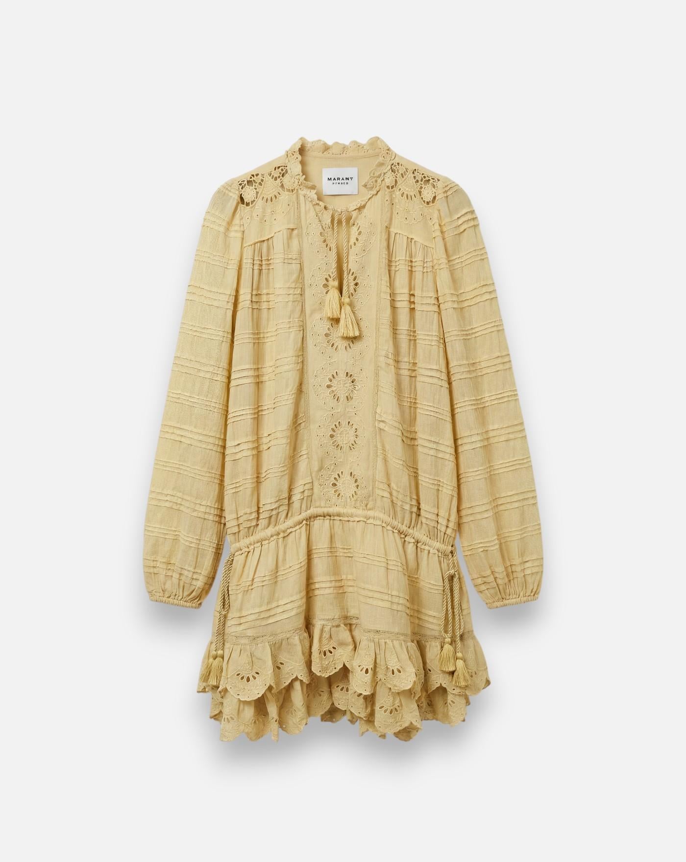 Vestido Isabel Marant Preya RO0952FAD1J05E 10LC ISABEL MARANT