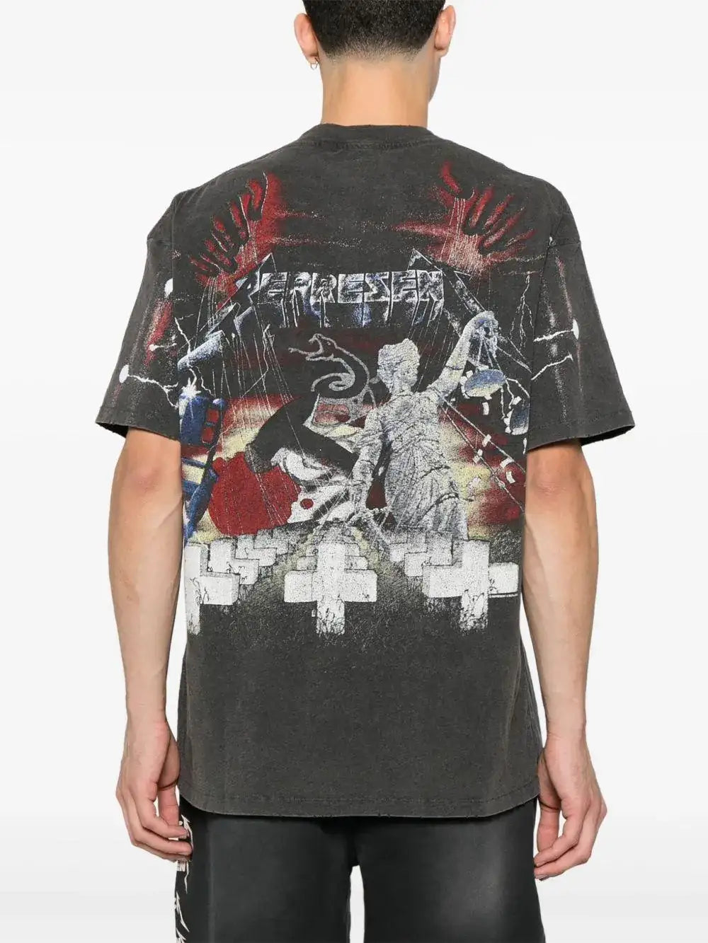 Camiseta Represent Metallica Justice MLM4354 20 REPRESENT