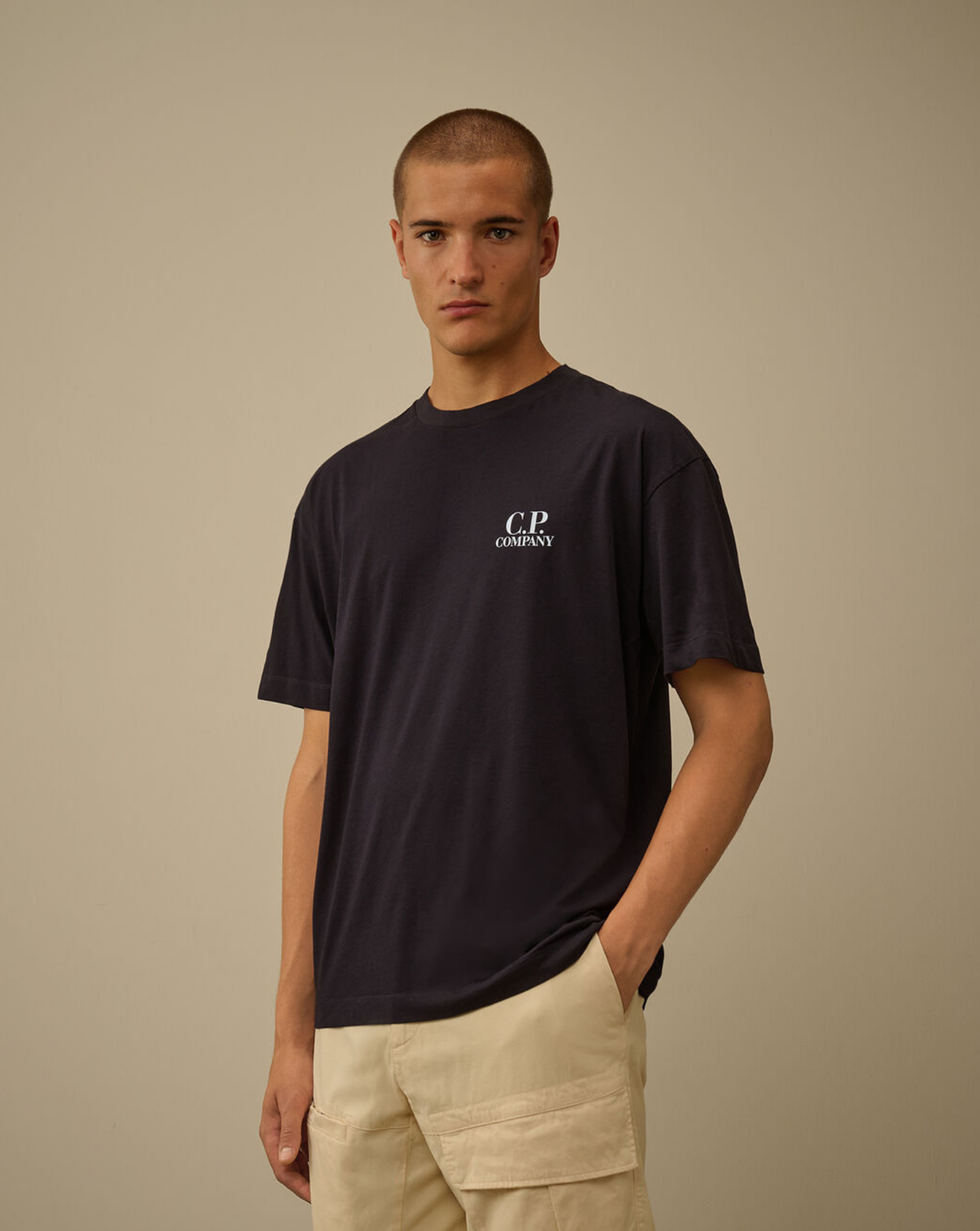 Camiseta C.P. Company 30/1 Jersey 19CMTS103A005100W 888 C.P. COMPANY