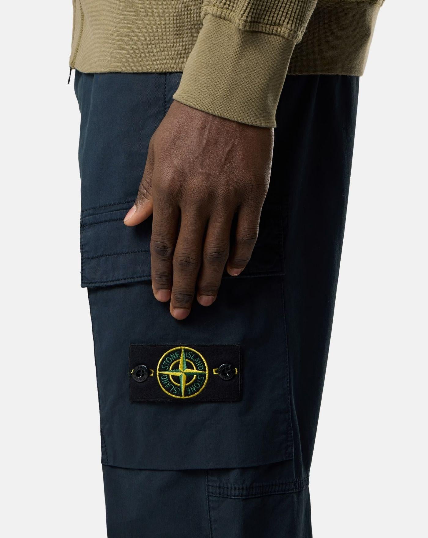 Pantalones Stretch Organic Cotton Twill L2S153100032 S0A10V0020 STONE ISLAND