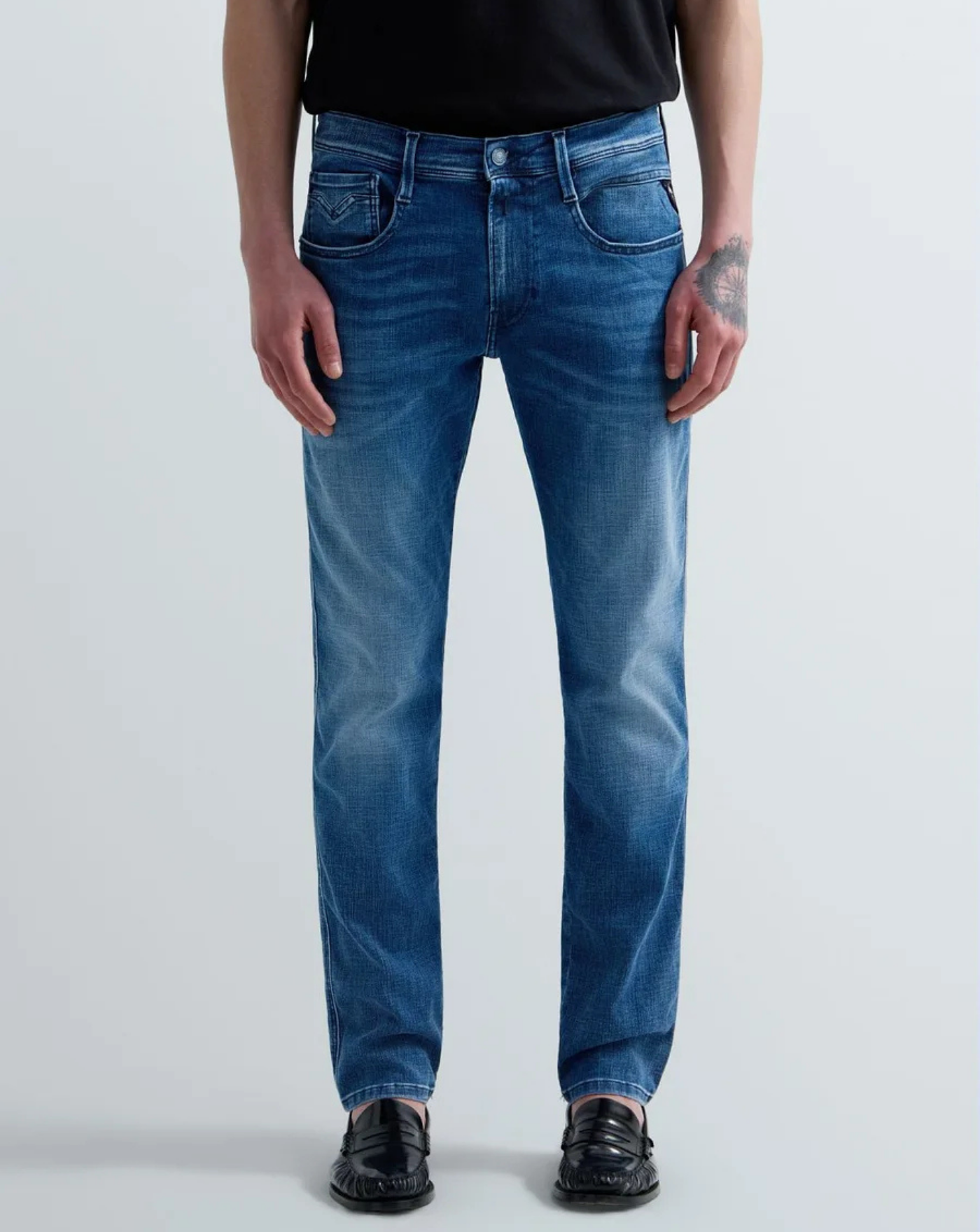 Denim Replay Anbass Hyperflex M914Y03266116A 009 REPLAY