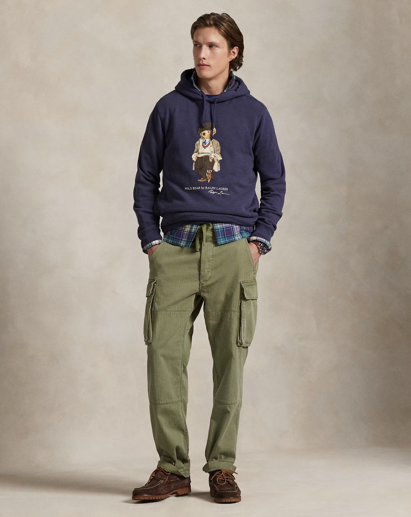 Sudadera Polo Ralph Lauren Bear 710980314001 FADED BLUE POLO RALPH LAUREN