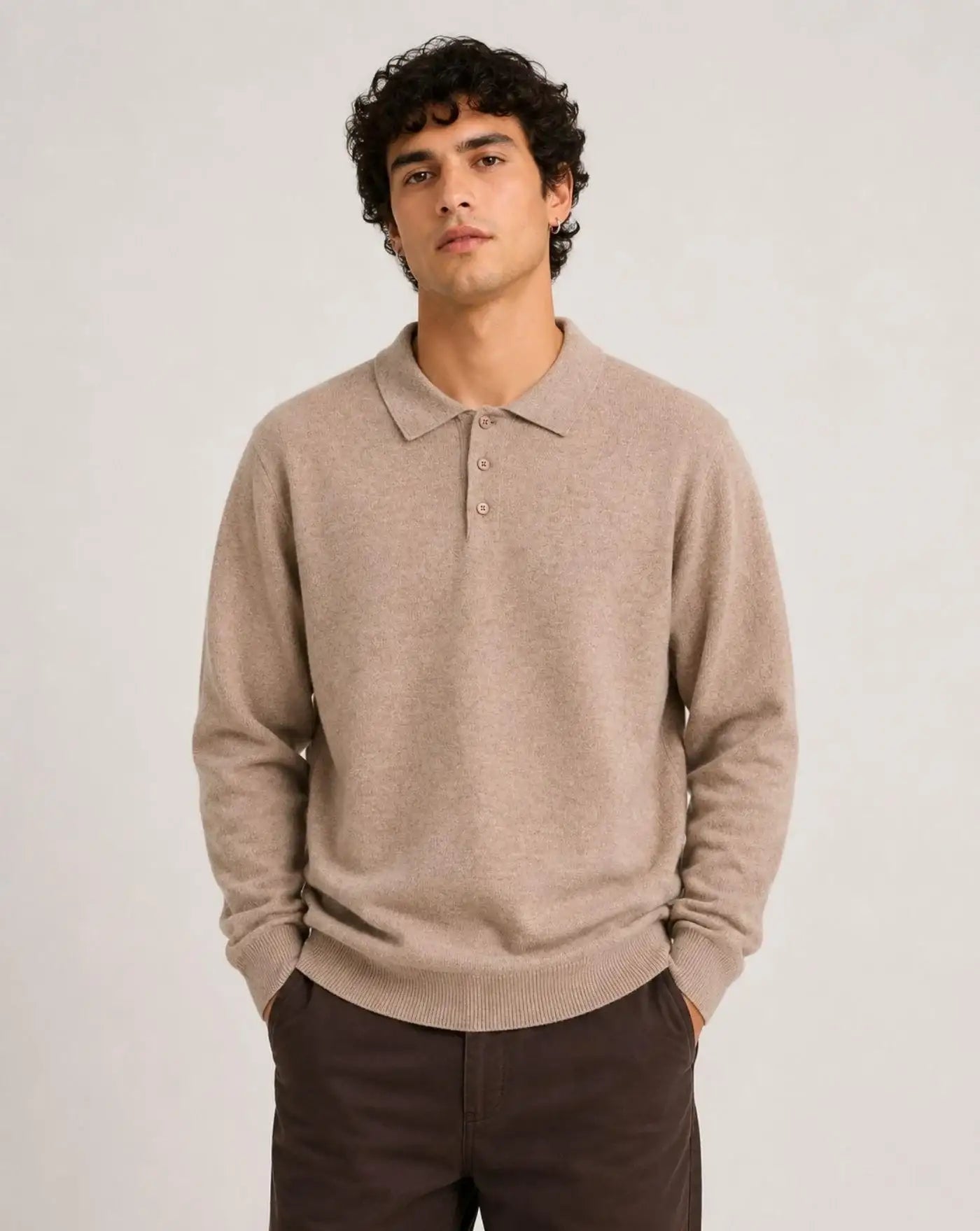 Polo Edmmond Wool 3266003060 PLAIN TAN EDMMOND