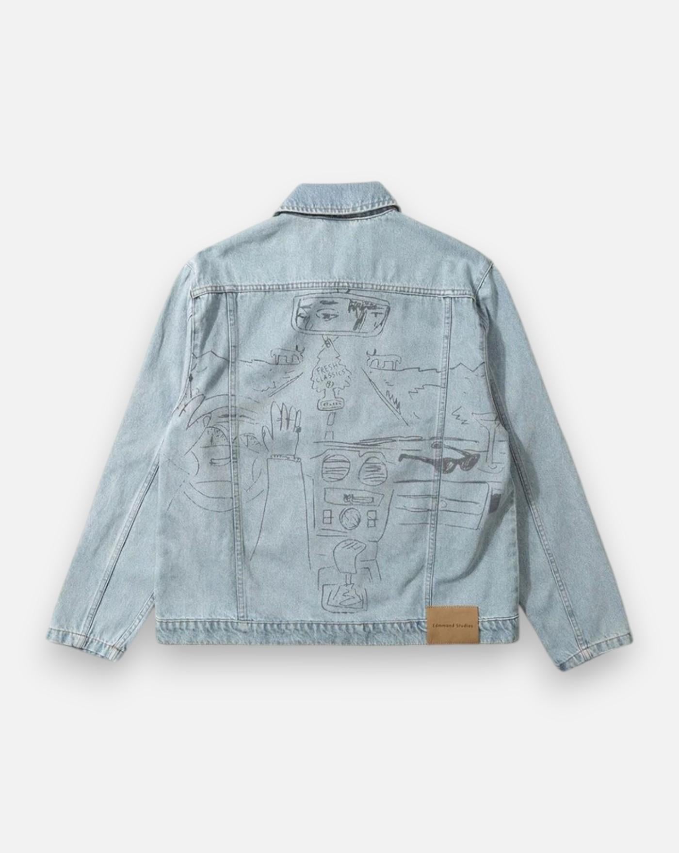 Chaquetas Edmmond Avail Jacket bleach 1268004510 PLAIN BLEACH EDMMOND