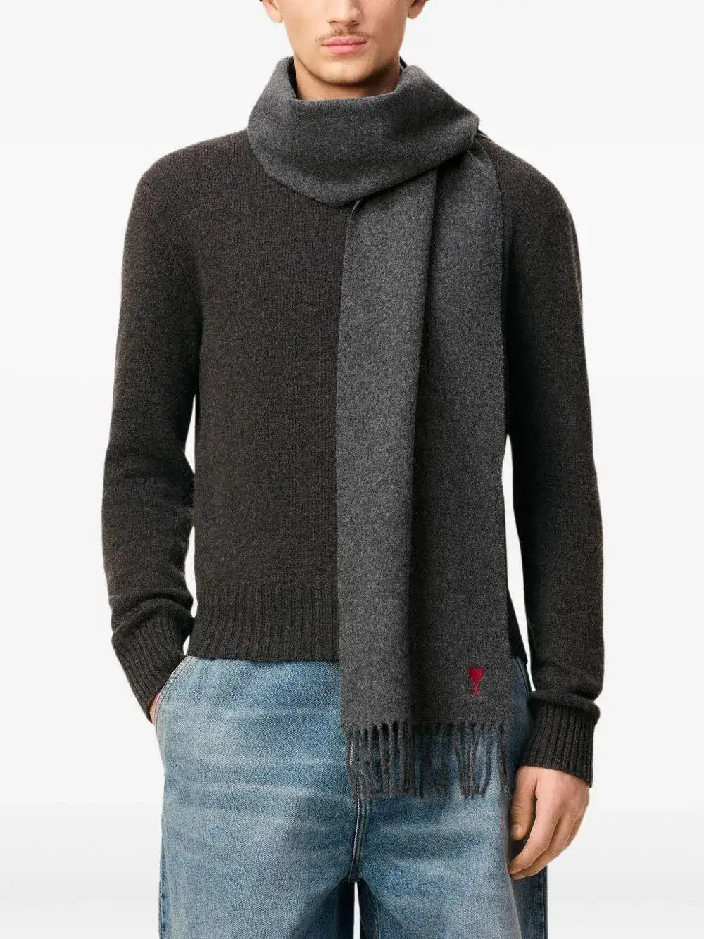Bufanda Ami Paris Ami de Coeur BFUSF405334 061 AMI PARIS