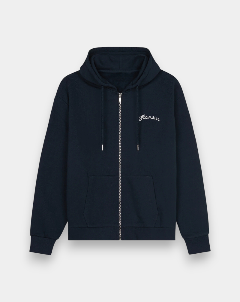 Sudadera Flaneur Signature Zip-Up Hoodie FZIP197 788 FLANEUR
