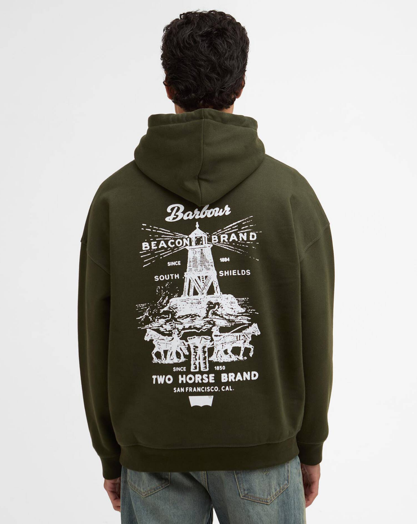 Sudadera Barbour x Levi's Graphic Hoodie MOL0720SG 71 BARBOUR