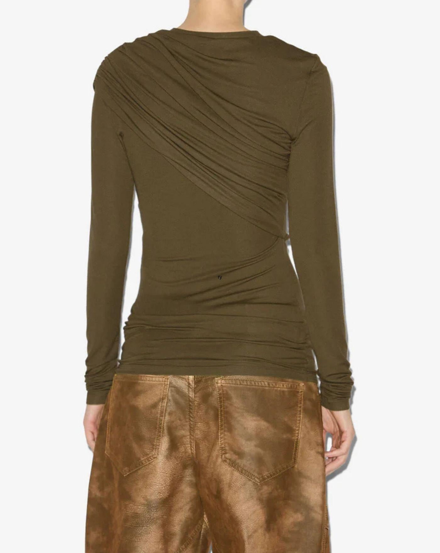 Blusa Isabel Marant Dressi HT0656FA C3K01E 67KI ISABEL MARANT