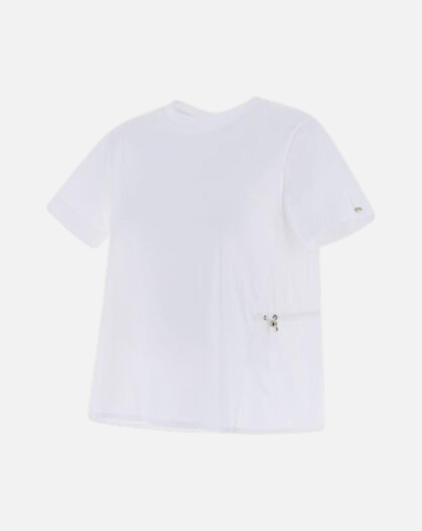 Camiseta Herno Chic Cotton Jersey JG000224D 520061000 WHITE HERNO