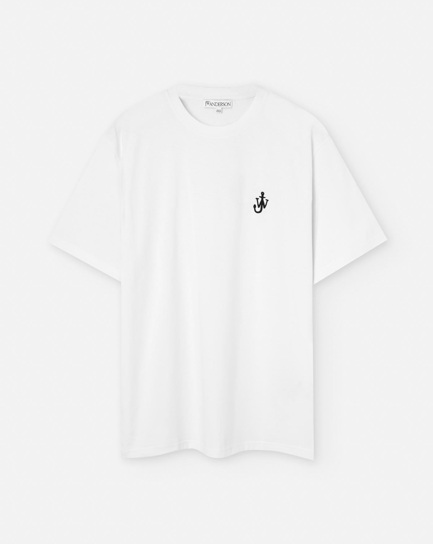 Camiseta Jw Anderson Anchor Embroidery JT0257 PG1510001 JW ANDERSON