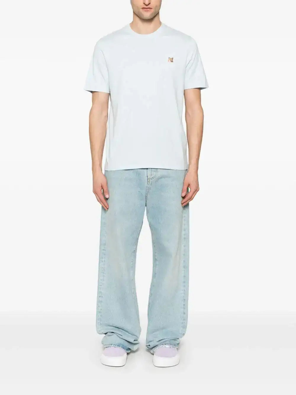 Camiseta Maison Kitsuné Fox Head LM00104KJ0008 0072 MAISON KITSUNE