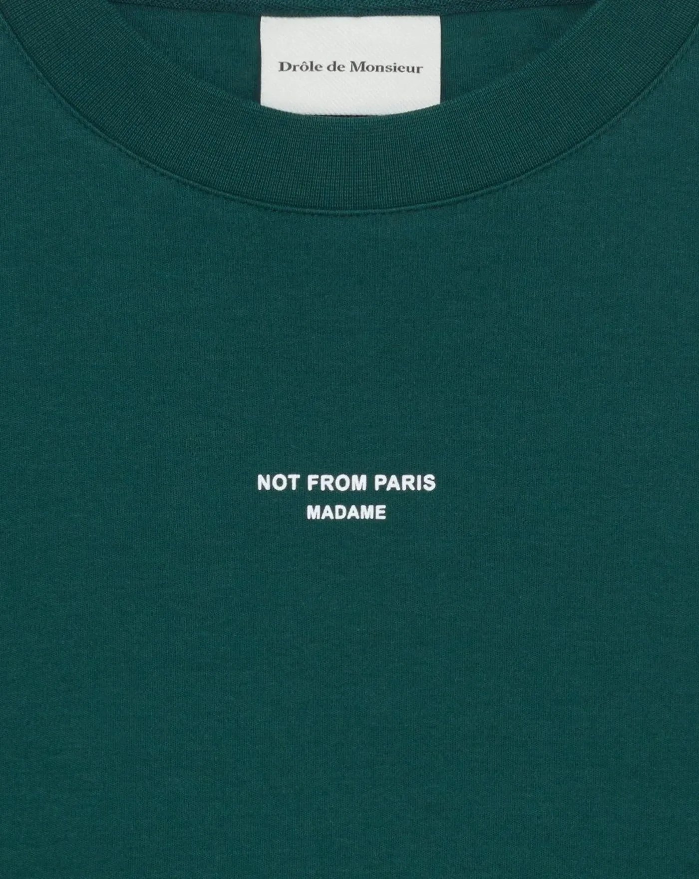 Camiseta Drole de Monsieur Classic Slogan T-shirt TS202 CO002 DGN DROLE DE MONSIEUR