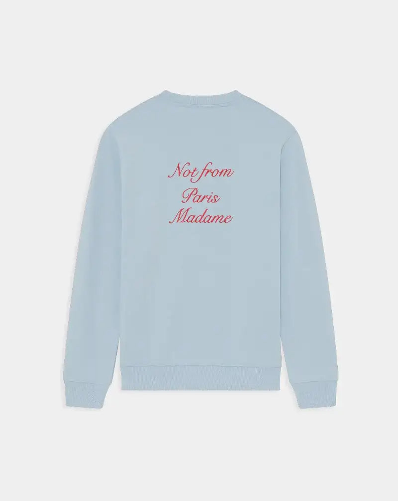 Sudadera Drole de Monsieur Slogan Calligraphy K-SW157 CO127LBE DROLE DE MONSIEUR