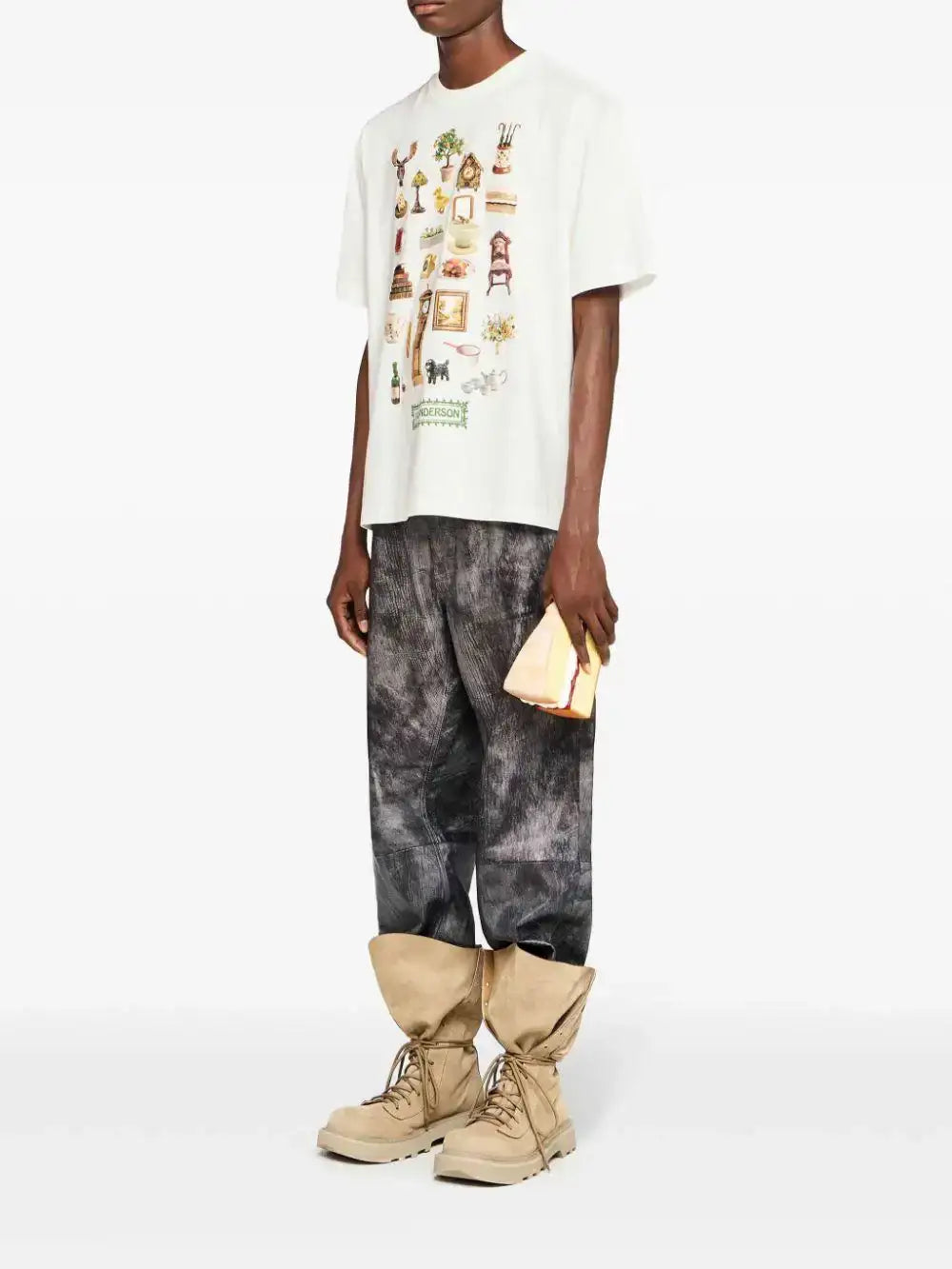 Camiseta Jw Anderson Diorama JT0273 PG1551001 JW ANDERSON