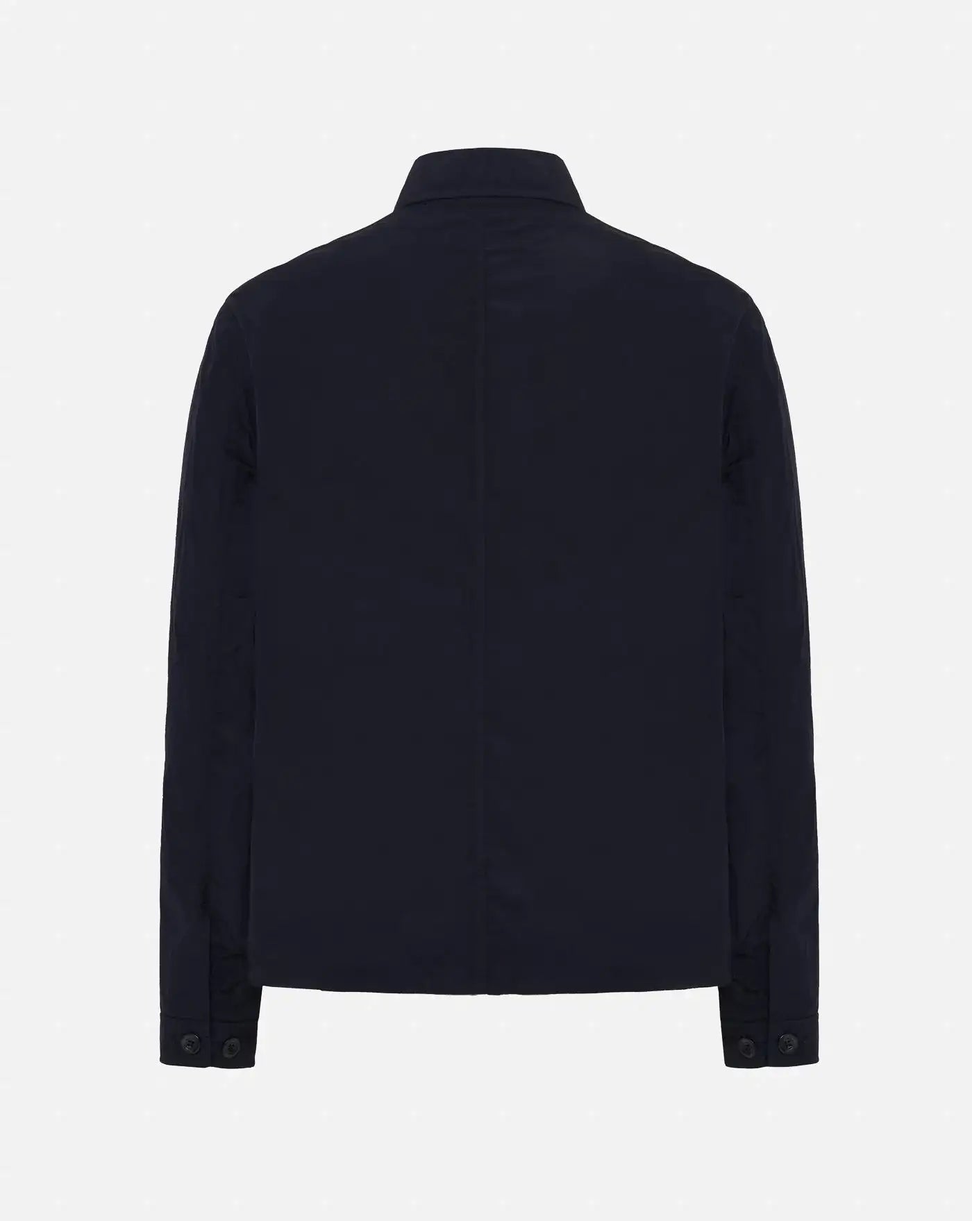 Chaqueta C.P. Company Chorme Full Zip Logo Overshirt 18CMOS092A005904G 888 C.P. COMPANY
