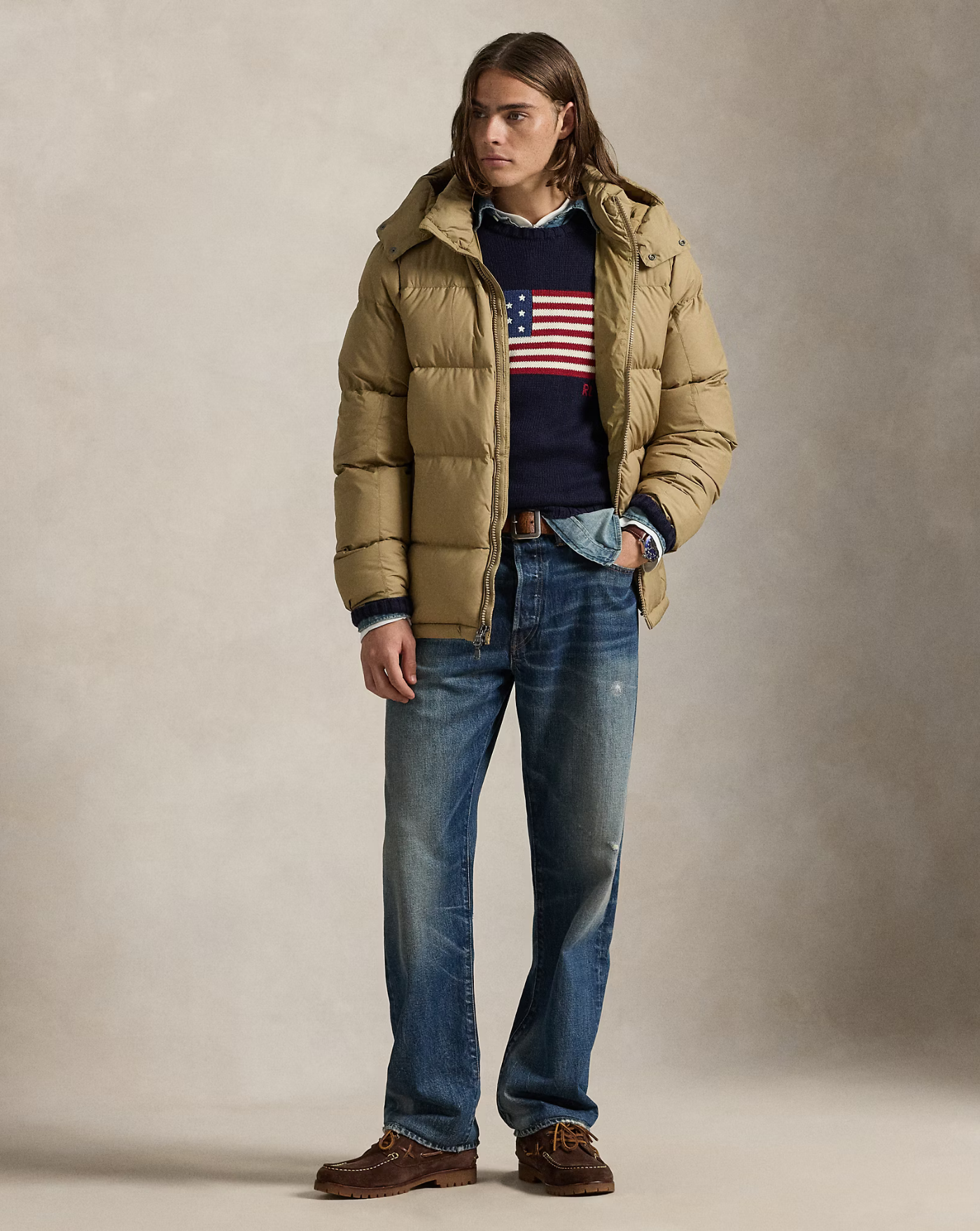 Chaqueta Polo Ralph Lauren Gorham 710968278010 KHAKI POLO RALPH LAUREN