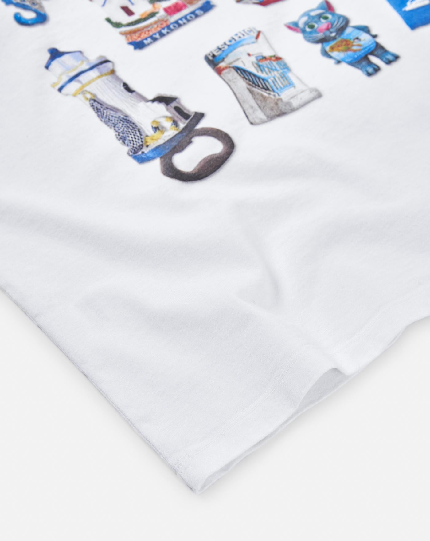 Camiseta Edmmond Fridge Magnets 1253020000 PLAIN WHITE EDMMOND