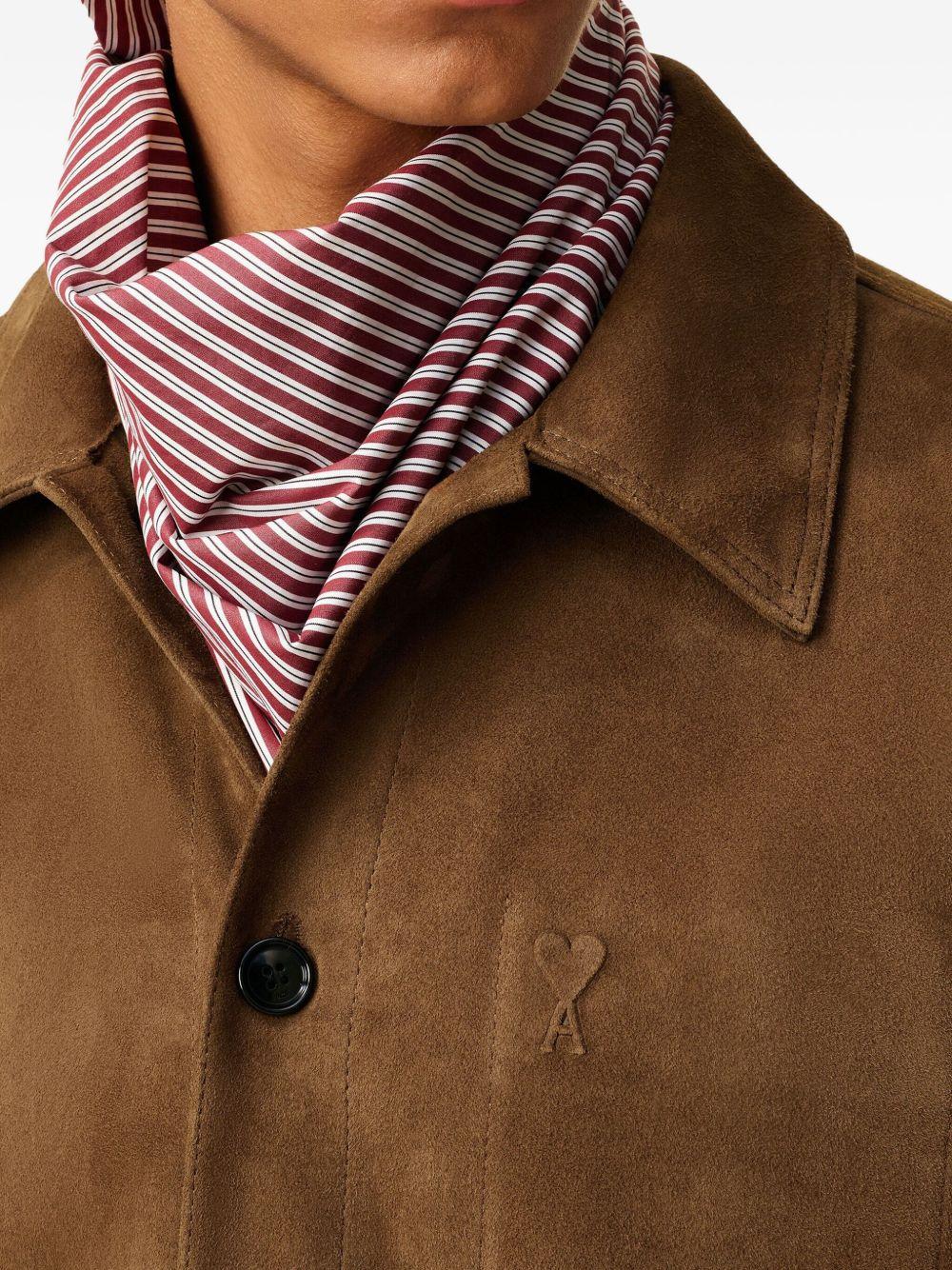 Chaqueta Ami Paris Leather HJK243LH0059 216 AMI PARIS