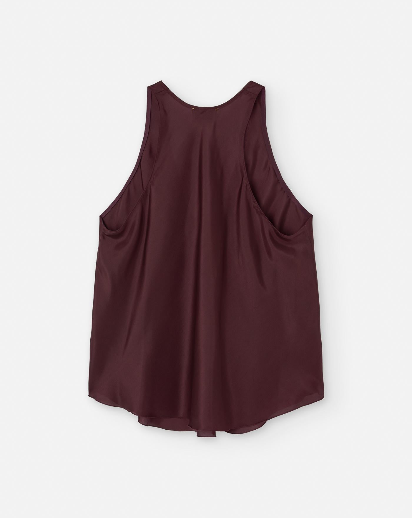 Top Forte Forte Habotai 9929 BLACK ORCHID FORTE FORTE