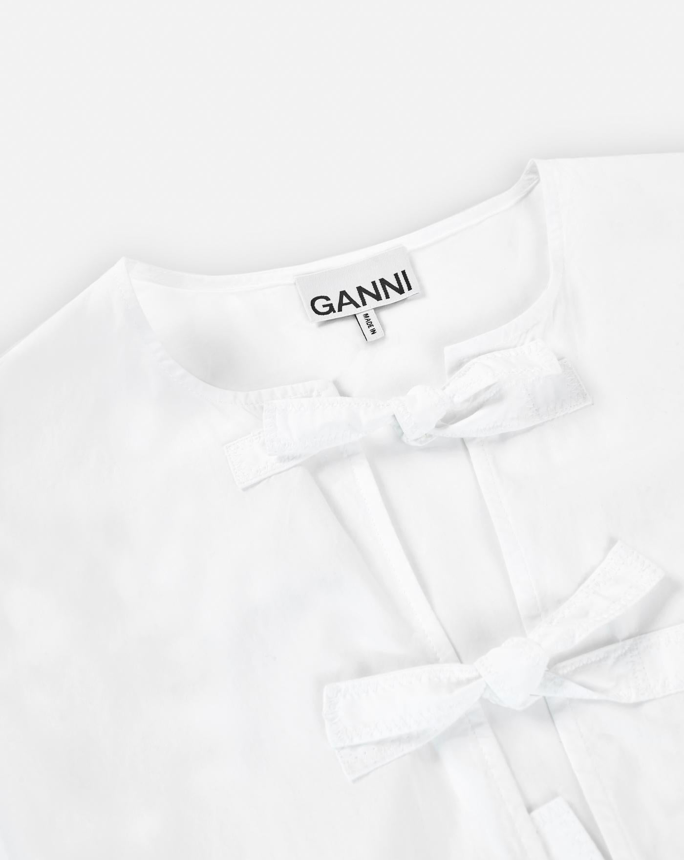 Blusa Ganni Peplum F7364 151 GANNI