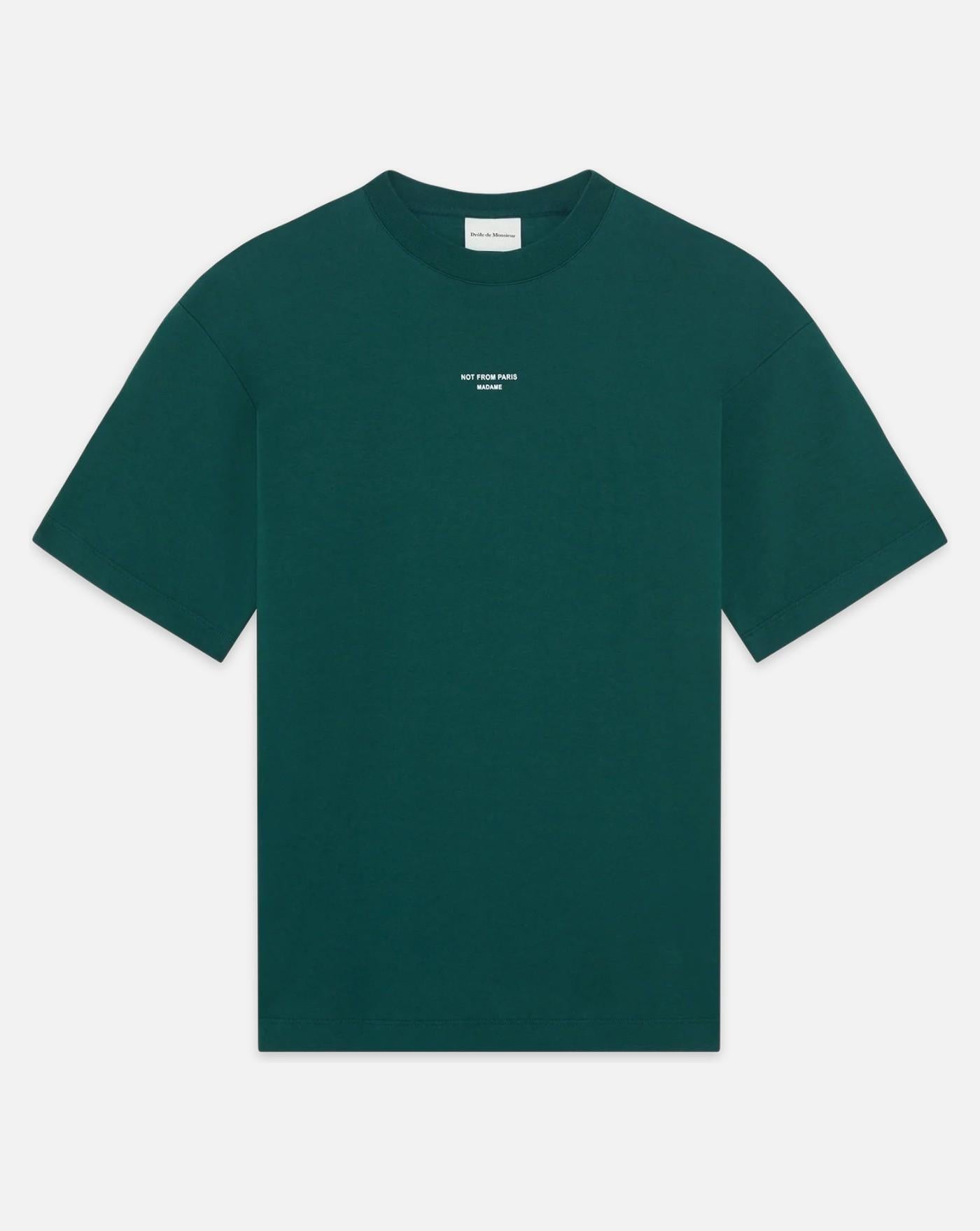 Camiseta Drole de Monsieur Classic Slogan T-shirt TS202 CO002 DGN DROLE DE MONSIEUR