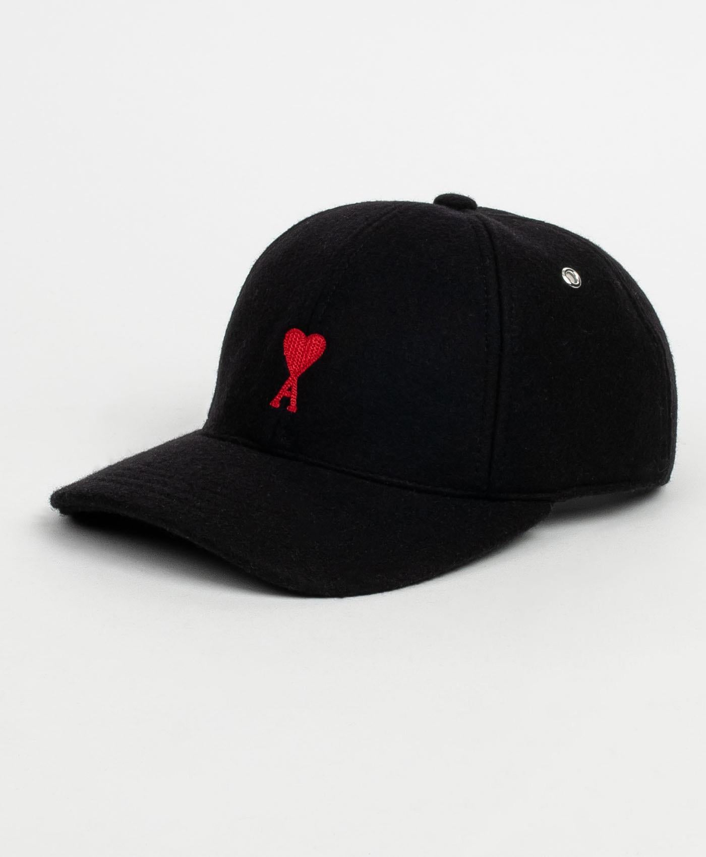 Gorra Ami Paris Red Adc Embroidery Cap BFUCP006 AW0041 001 AMI PARIS