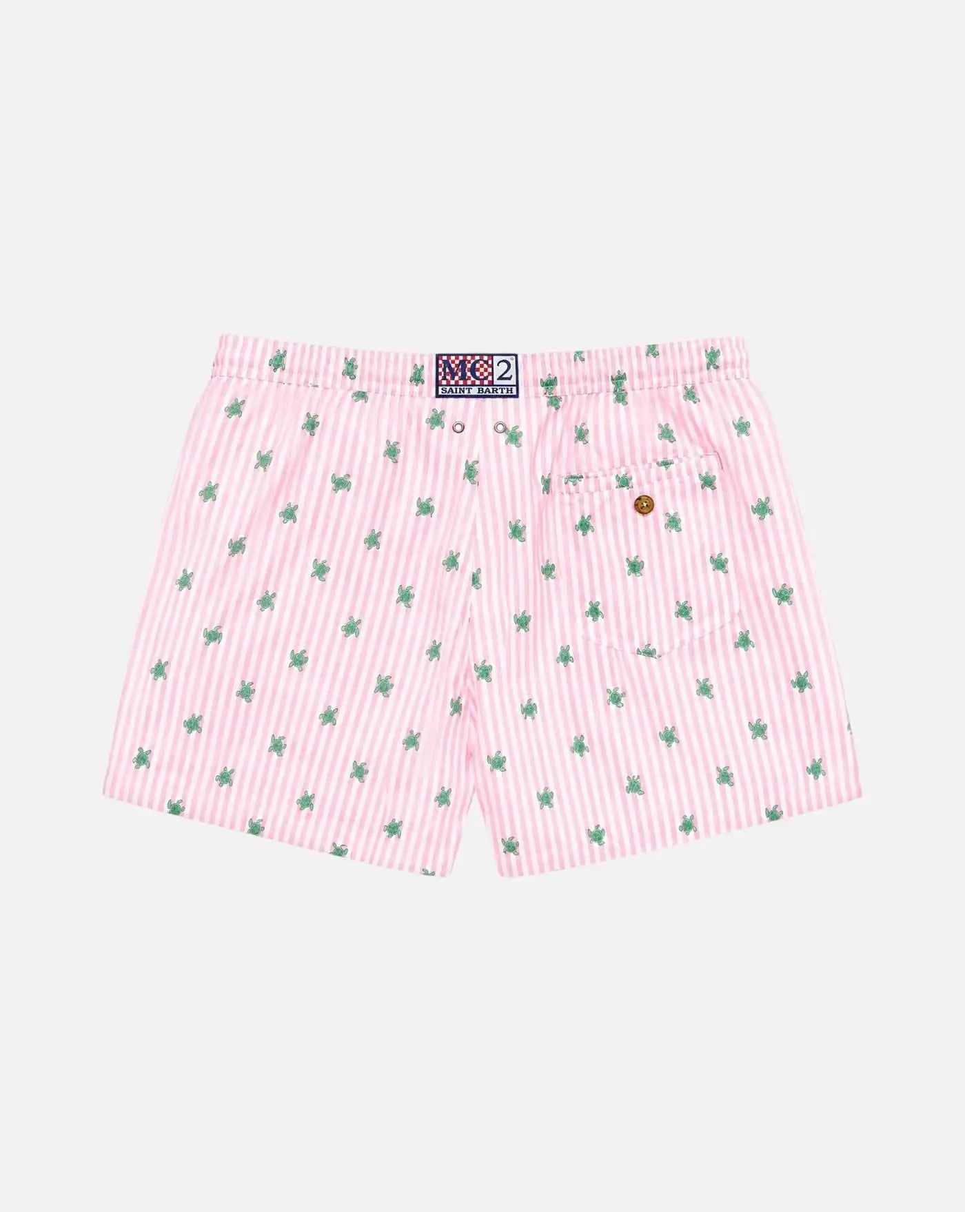 Bañador MC2 Saint Barth Turtle w Stripes LIG0016 04137L 21 MC2 SAINT BARTH