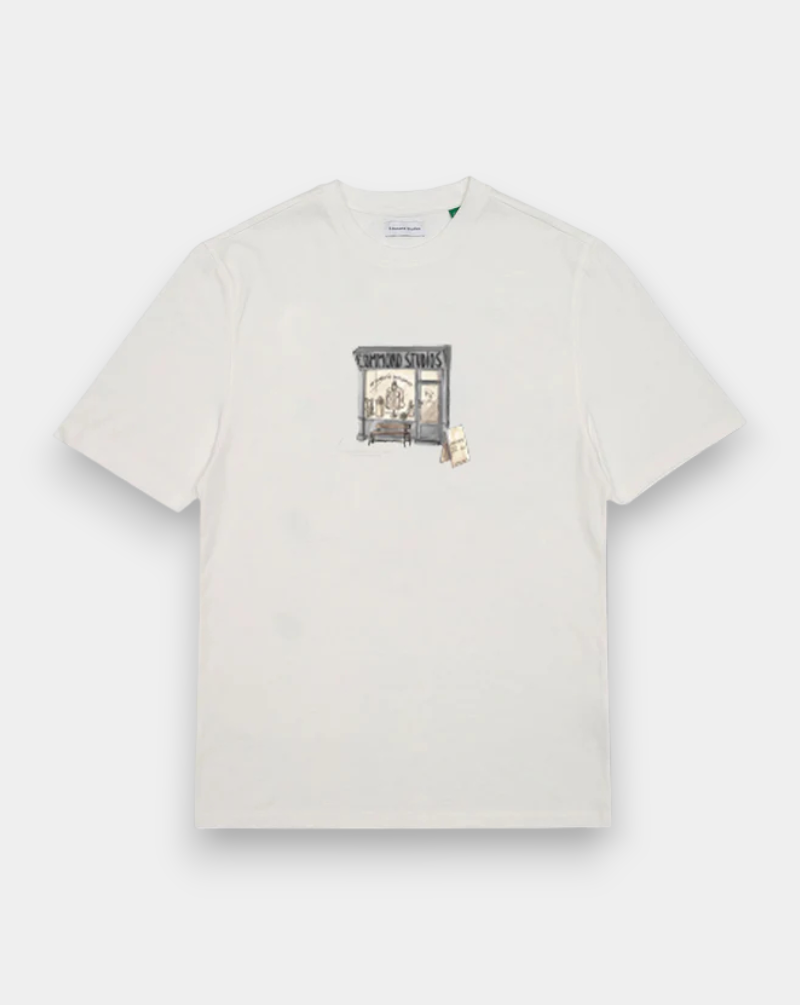 Camiseta Edmmond Tcc Store 3253020010 PLAIN OFF WHITE EDMMOND