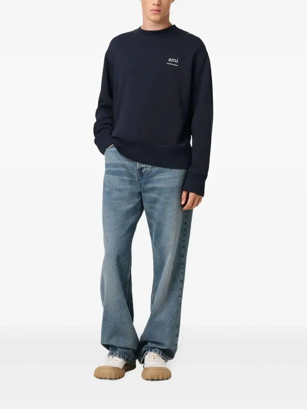 Sudadera Ami Paris Alexandre Mattiussi HSW048JE0120 4011 AMI PARIS