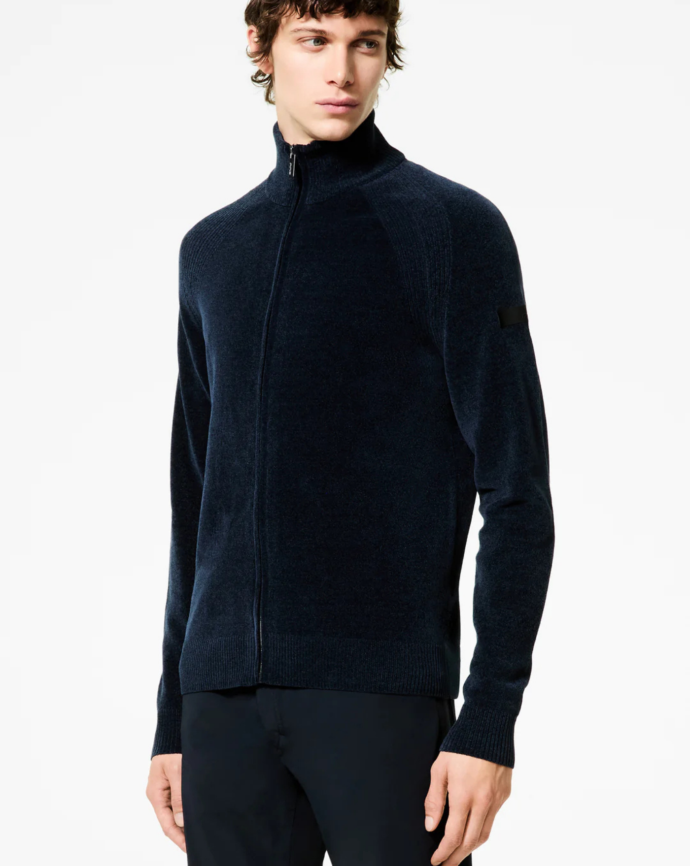 Jersey Rrd Velvet Full Zip Knit W25134 60 RRD