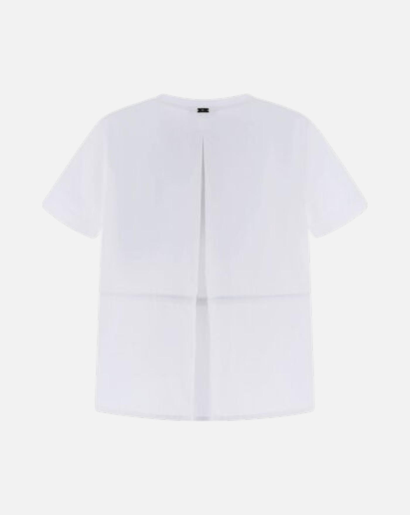 Camiseta Herno Chic Cotton Jersey JG000224D 520061000 WHITE HERNO