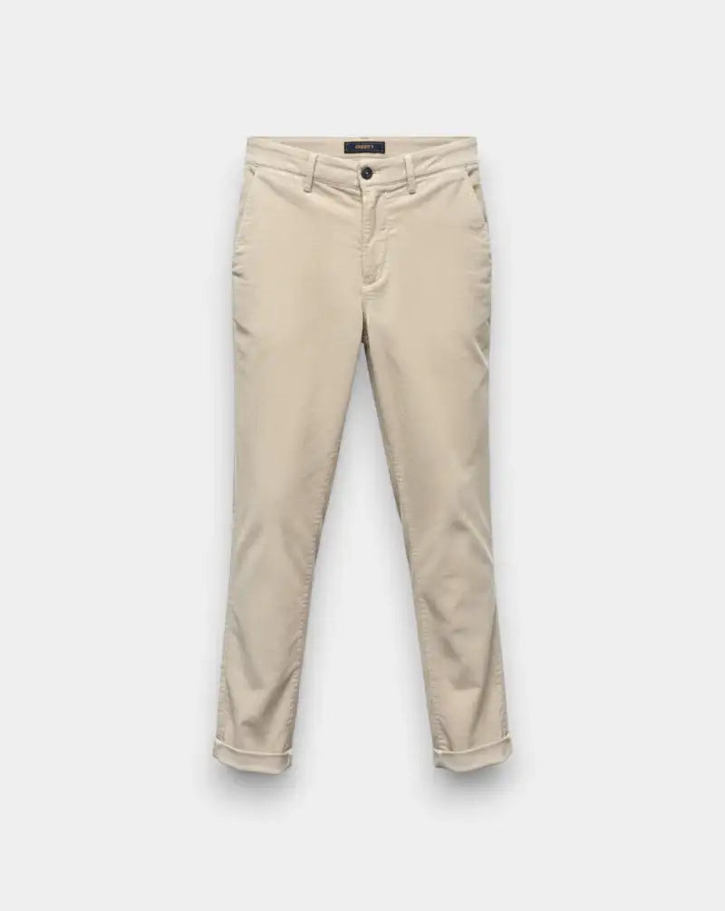 Pantalon 40 Weft David DAVID 2406 W2139 PANNA PANA-BEIGE 40 WEFT