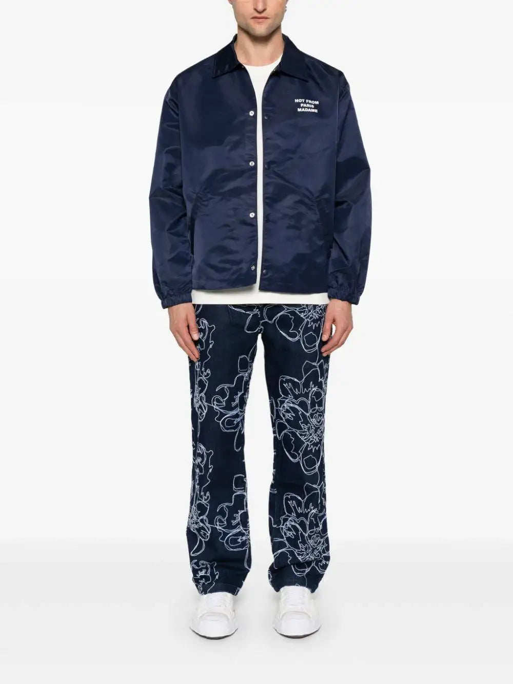 Sobrecamisa Drole de Monsieur La Veste Slogan JT183 PA014 NY DROLE DE MONSIEUR