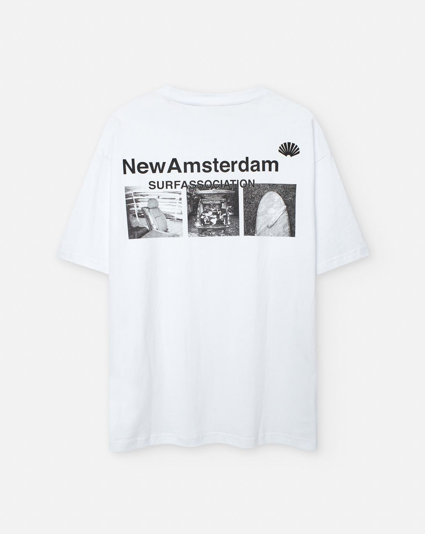 Camiseta New Amsterdam Photo 2501166002 WHITE NEW AMSTERDAM