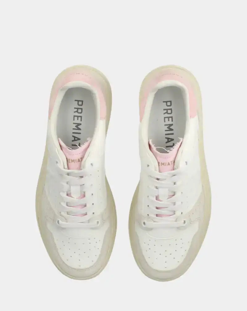 Zapatillas Premiata Quinnd Var 7419 QUINND VAR 7419 WHITE/PINK PREMIATA