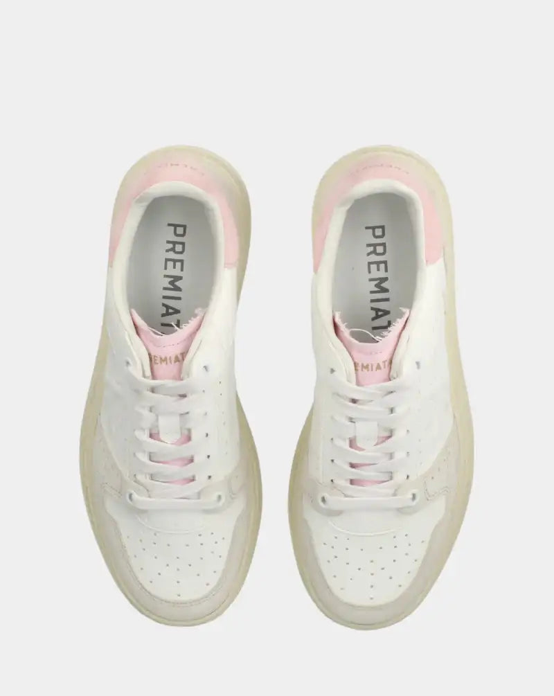 Zapatillas Premiata Quinnd Var 7419 QUINND VAR 7419 WHITE/PINK PREMIATA