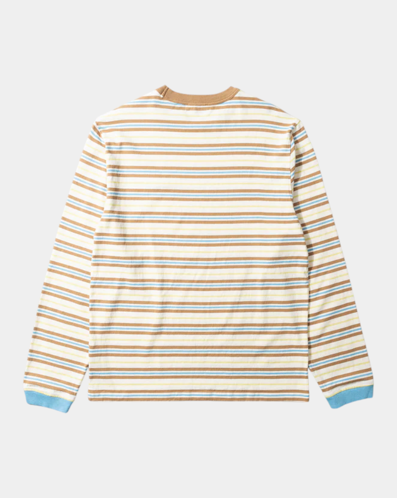 Camiseta Edmmond Logo Stripes 3253003010 PLAIN OFF WHITE EDMMOND