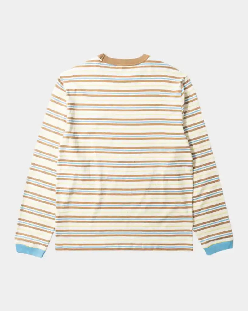 Camiseta Edmmond Logo Stripes 3253003010 PLAIN OFF WHITE EDMMOND
