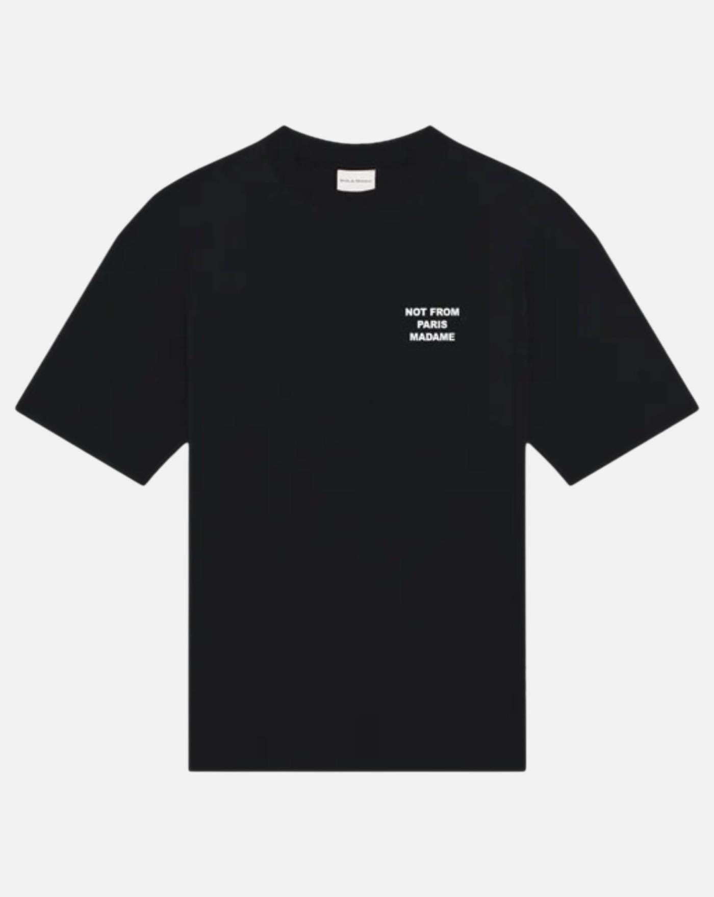 Camiseta Drole de Monsieur Le T-shirt Slogan TS203 CO002 BL DROLE DE MONSIEUR