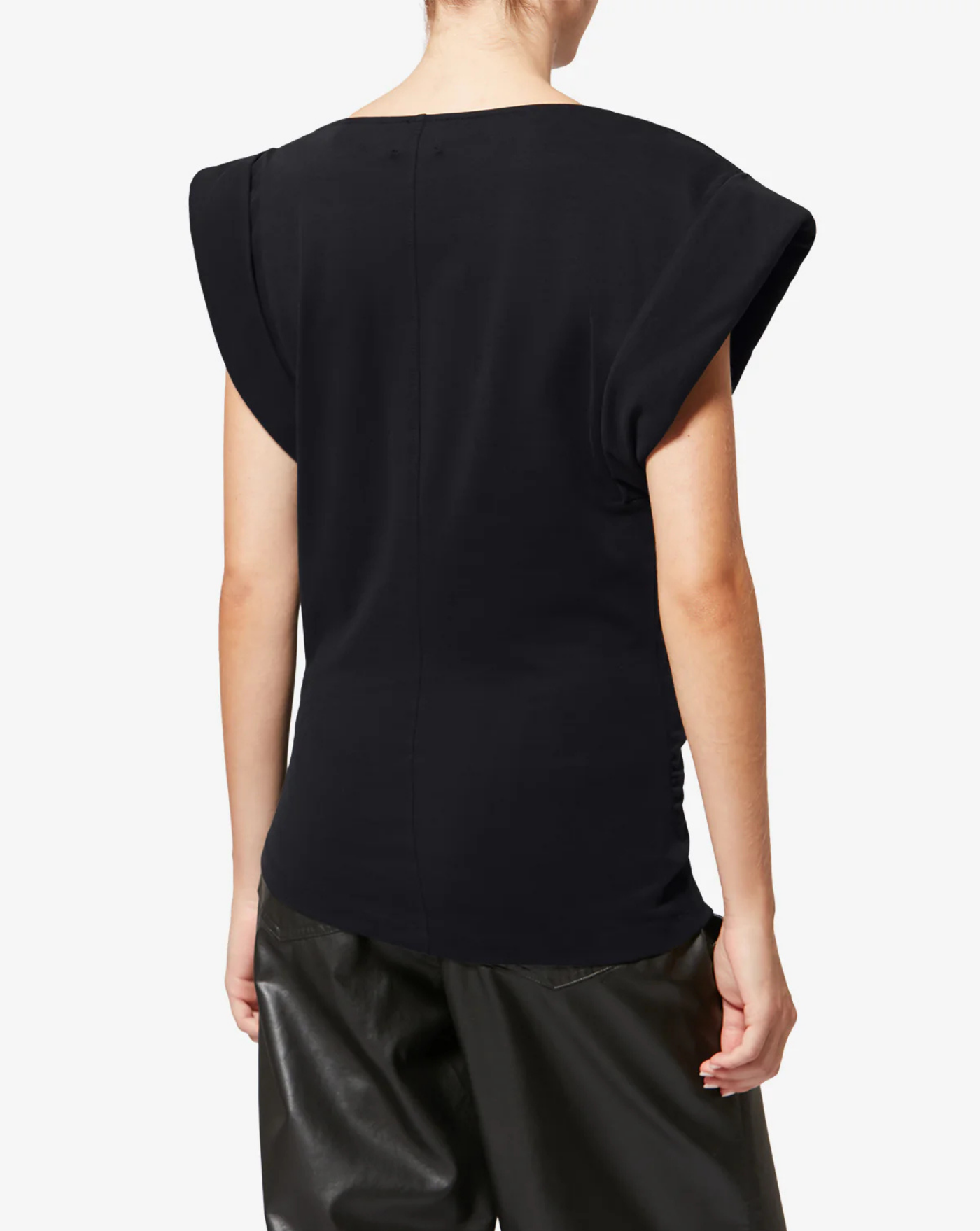 Top Isabel Marant Maisan Tee TS0207FA A1N41I01BK ISABEL MARANT