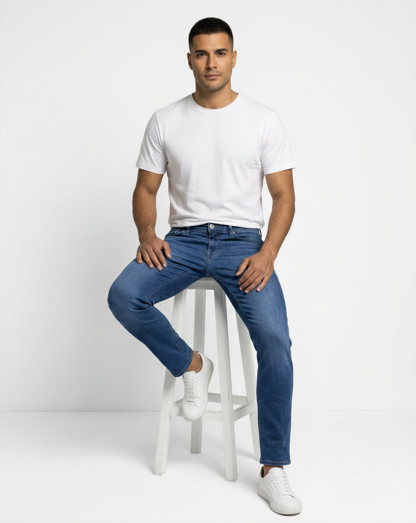 Denim Re-Hash Rubens P015-SL 2D613BLUE RE-HASH