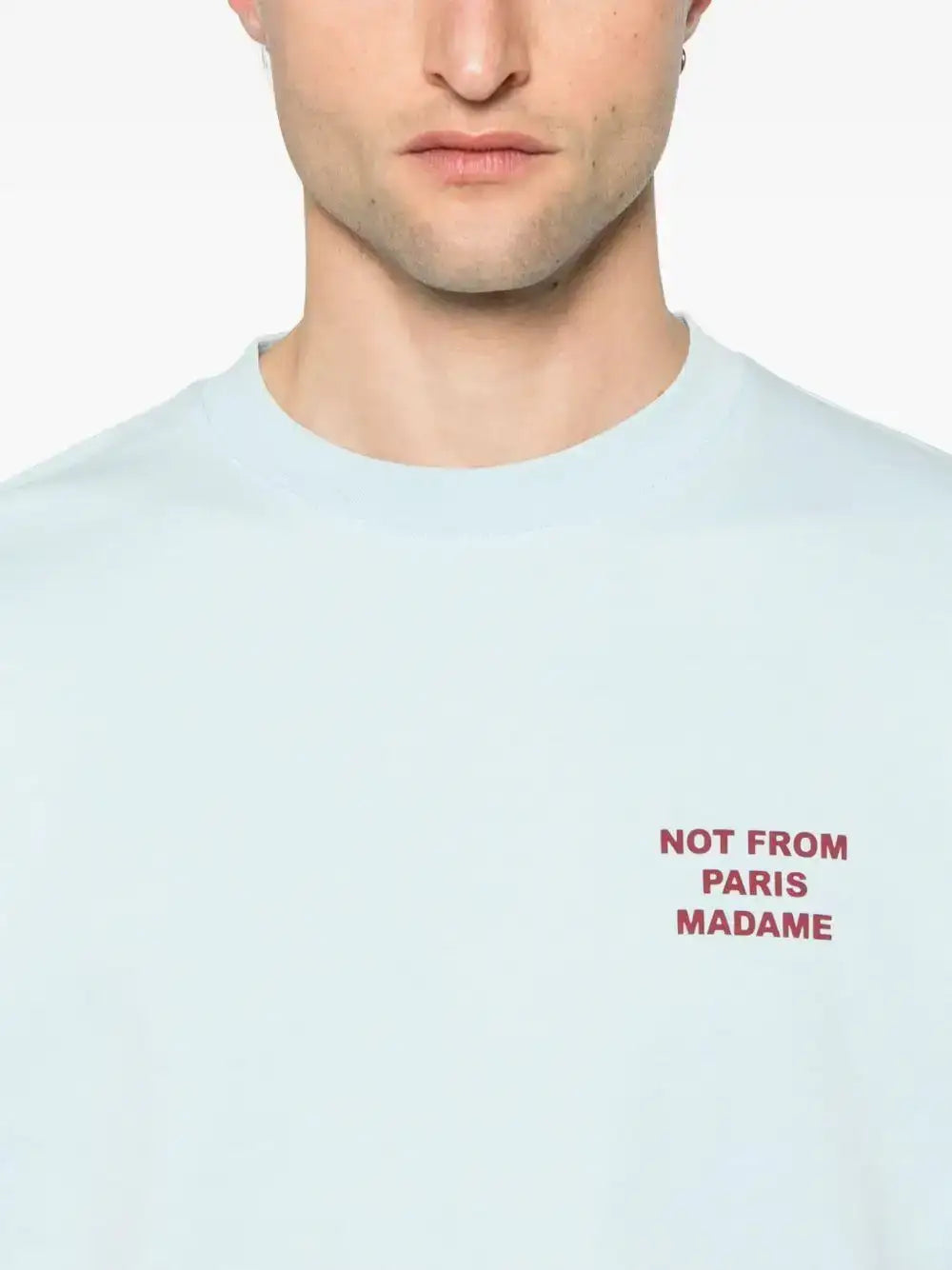 Camiseta Drole de Monsieur Le T-Shirt Slogan TS203 CO002 LBE DROLE DE MONSIEUR