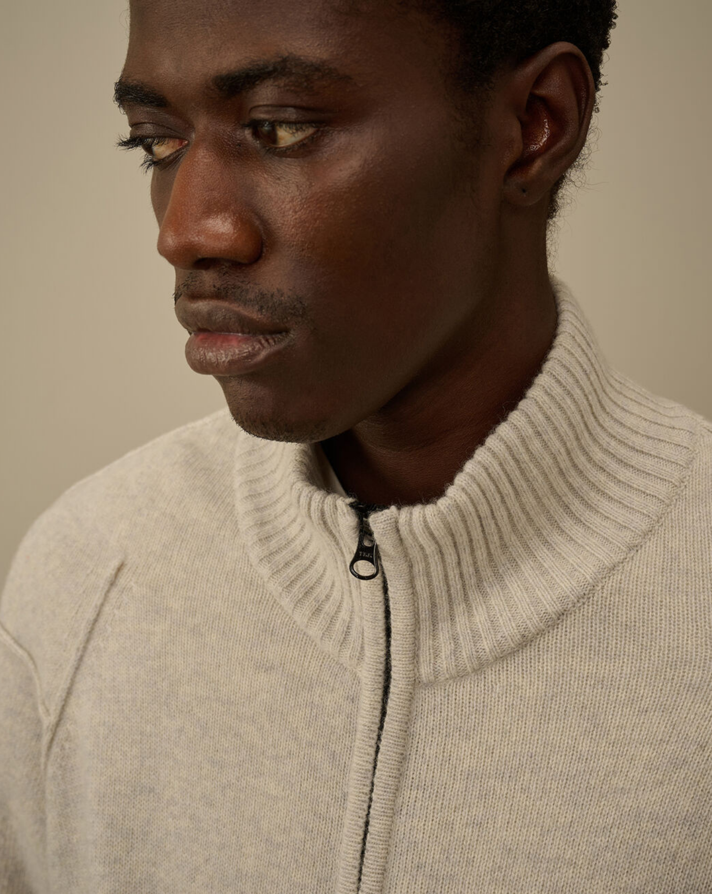 Jersey C.P. Company Lambswool GRS Full Zip Sweater 19CMKN708A110149A M13 C.P. COMPANY