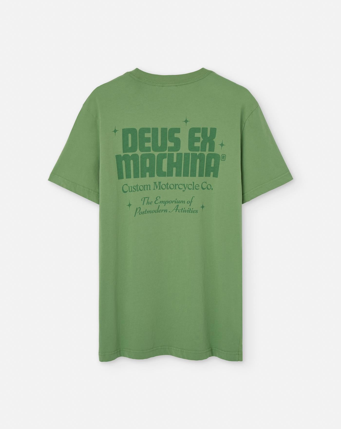 Camiseta Deus Ex Machina Drop Down DMP251953B TENDRIL GREEN DEUS EX MACHINA