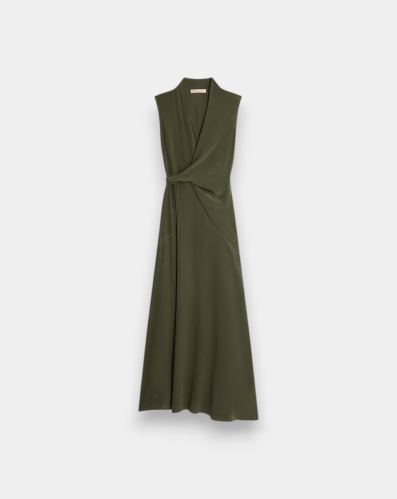 Vestido Vanessa Bruno Faye Dress 4HVA77 V08807KAKHI VANESSA BRUNO