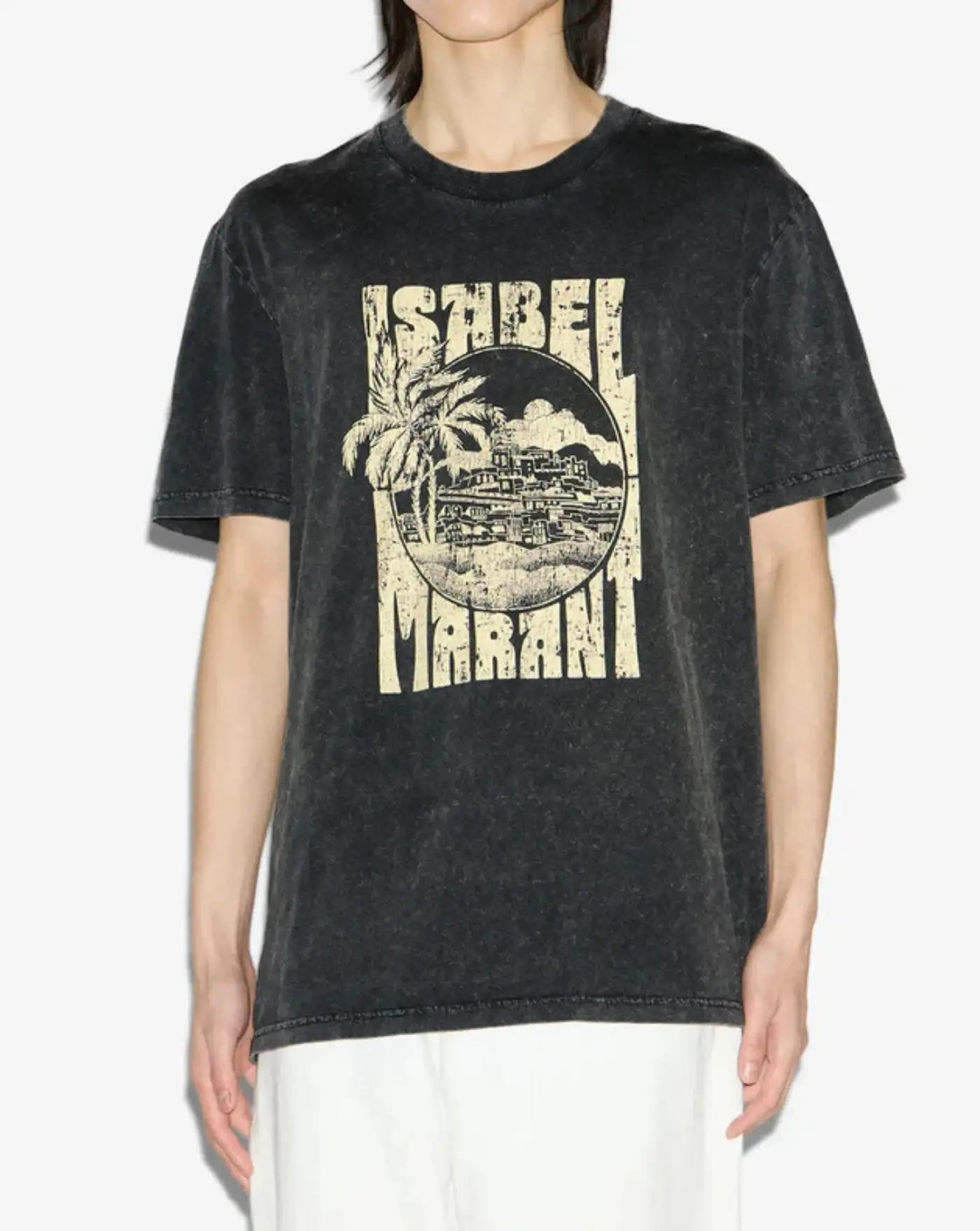 Camiseta Isabel Marant Honore TS0052HB C3N09H 02FK ISABEL MARANT