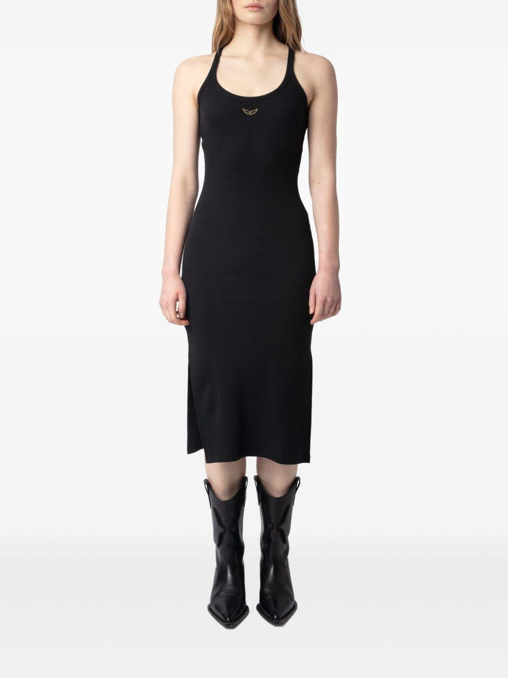 Vestido Isabel Marant Astra JWDR01067 BLACK 11 ZADIG & VOLTAIRE
