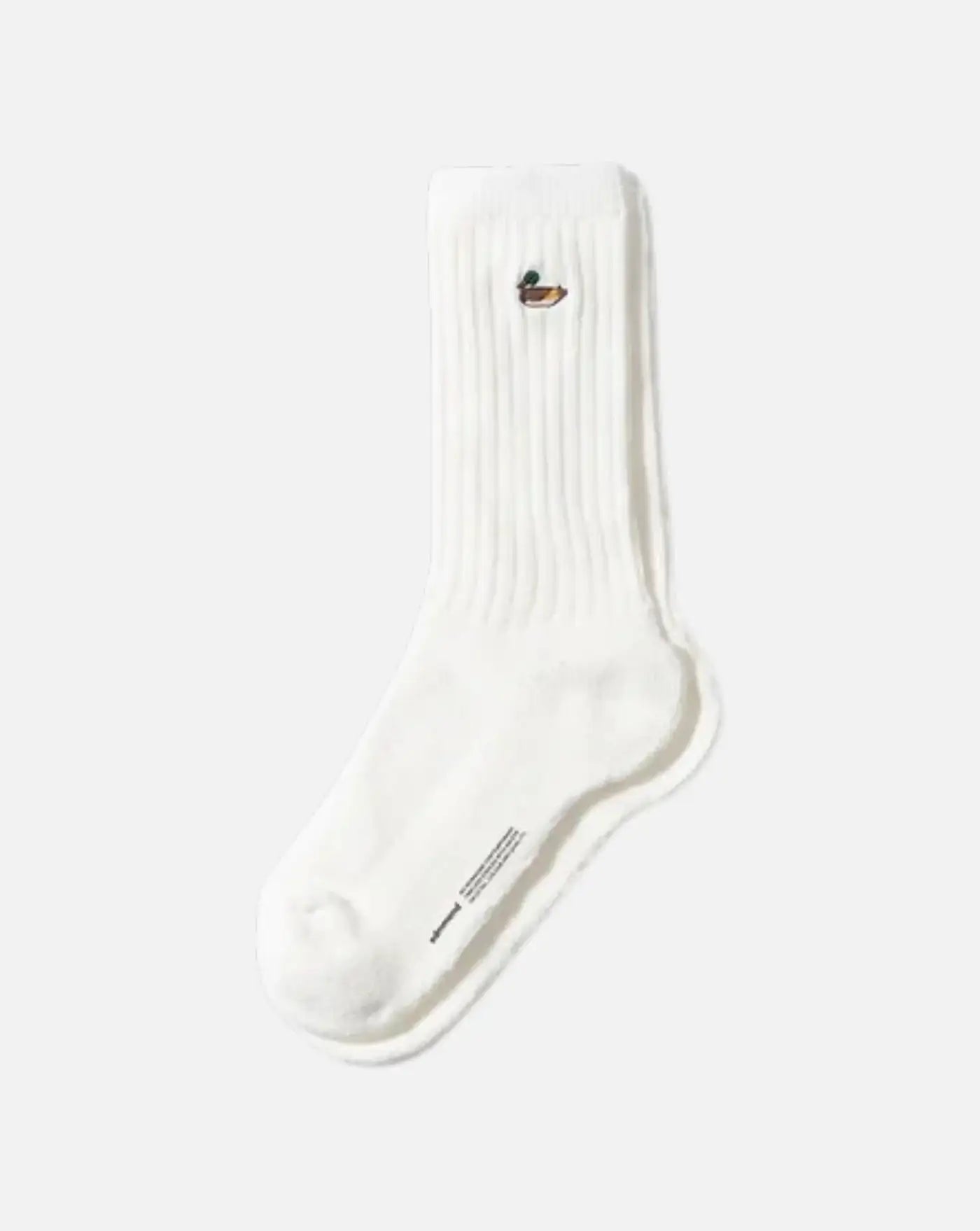 Calcetines Edmmond Duck socks 1269401010 PLAIN OFF WHITE EDMMOND